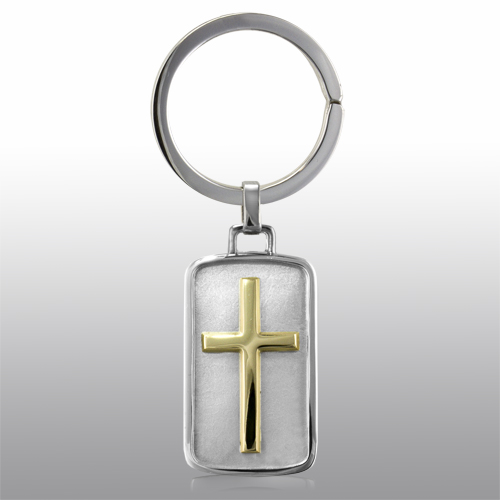 Dog Tag Cross  VK1017S4