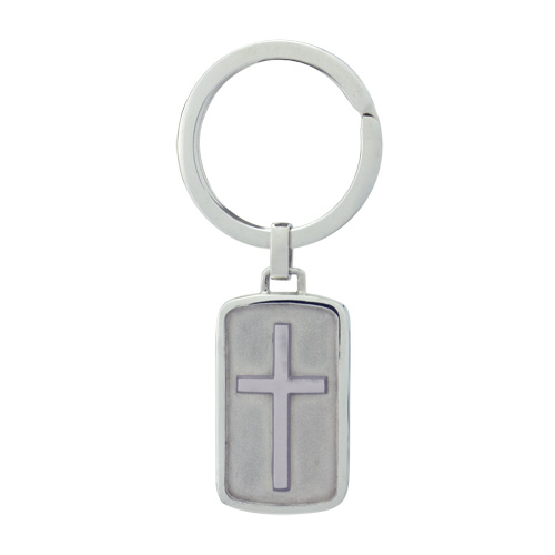 Dog Tag Cross  VK1017SS